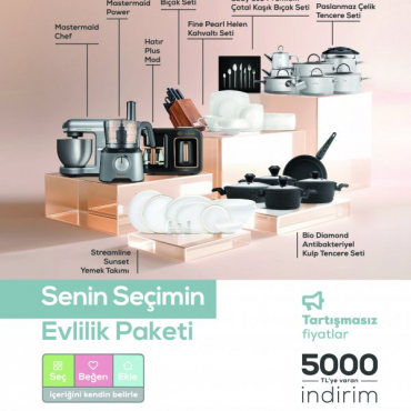 Karaca Senin Seçimin Evlilik Paketi