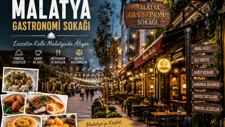 Malatya Gastronomi Sokağı: Malatya'nın Lezzetlerini Keşfetmek İçin Yeni Bir Durak