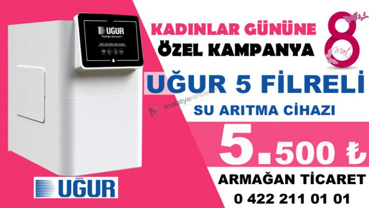 Uğur Su Arıtma Cihazlarında Kampanya